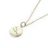 Harfi Women's Taurus Gold Plated Constellation Star Map Pendant Charm Necklace In Gold