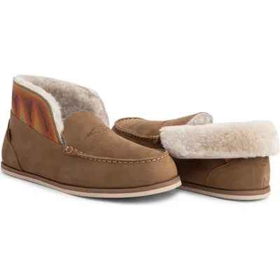 Hari Mari Alta Paloma Genuine Shearling Slipper In Gray