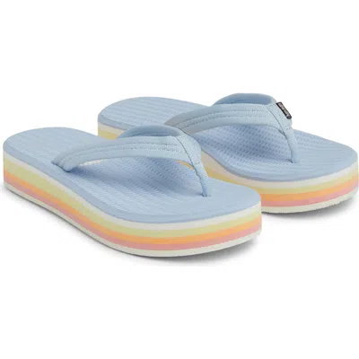 Hari Mari Dunes Sunset Waterproof Flip Flop In Blue