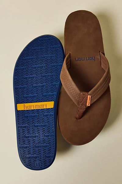 Hari Mari Fields Flip Flop Sandals In Bourbon, Men's At Urban Outfitters In Multi