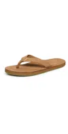 Hari Mari Fields Flip Flops Tan/olive