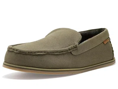 Hari Mari Hacienda Canva Men's Slippers Cedar: 8 M, Canvas In Multi