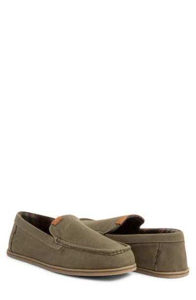 Hari Mari Hacienda Canvas Slipper In Brown
