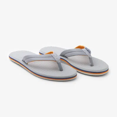 Hari Mari Men's Dunes Flip Flops In Light Grey In Multi