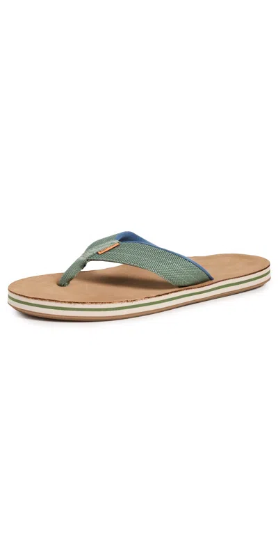 Hari Mari Scouts Flip Flops Olive In Brown