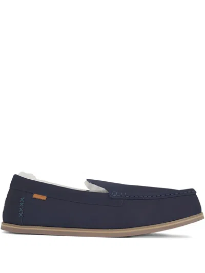 Hari Mari Slip-on Slippers In Blue