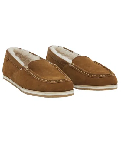 Hari Mari Sofia Leather Slipper In Brown