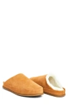 Hari Mari Tio Genuine Shearling Lined Slipper In Tan