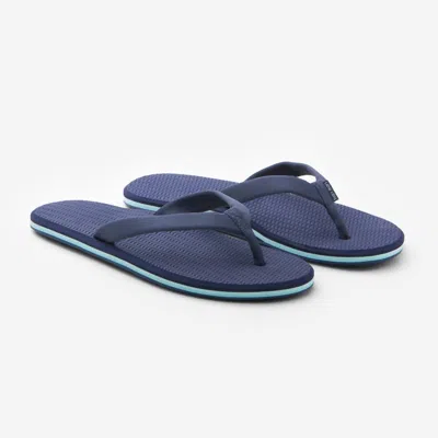 HARI MARI WOMEN'S DUNES FLIP FLOPS IN NAVY