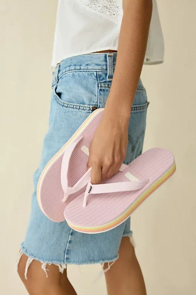 Hari Mari Women's Dunes Sunset Flip Flop Sandal In Pink, Women's At Urban Outfitters