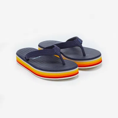 Hari Mari Dunes Sunset Waterproof Flip Flop In Blue