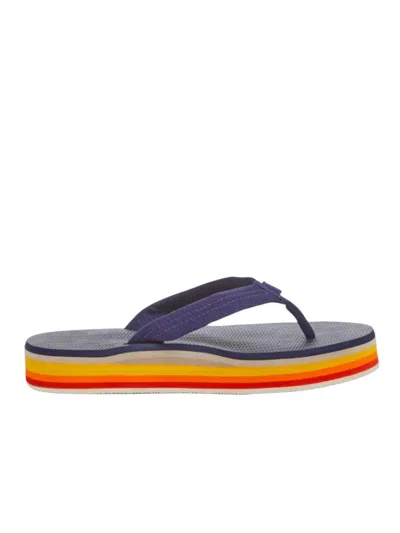 Hari Mari Dunes Sunset Waterproof Flip Flop In Blue