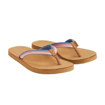 Hari Mari Women's Scouts Breeze Flip Flop In Chambray In Blue