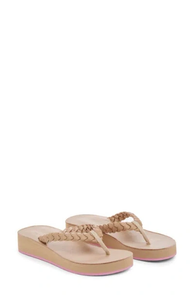 Hari Mari Womens Meadows Braided Pl In Brown