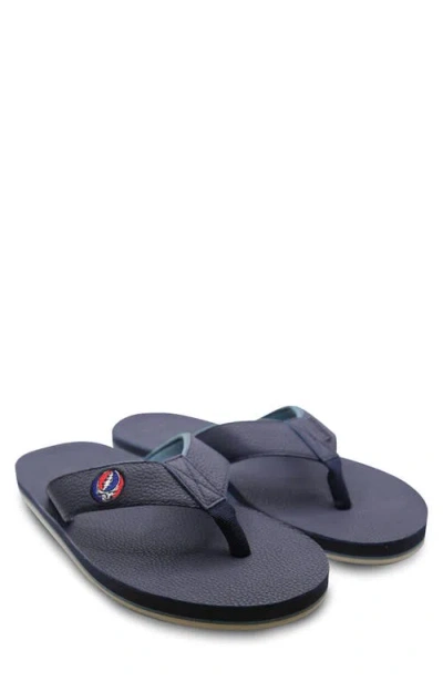 Hari Mari X Grateful Dead Reverb Waterproof Flip Flop In Blue