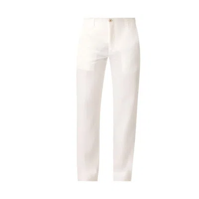 Haris Cotton Men's Linen Pants White