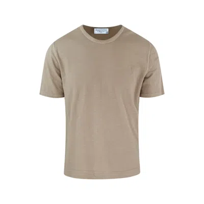 Haris Cotton Neutrals Basic Cotton Men's T-shirt - Beach Sand