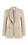 Harithand Dominica Belted Blazer In Neutral