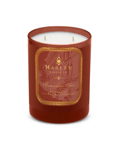 Harlem Candle Co. Brownstone Spice Luxury Candle, 11 Oz. In Red