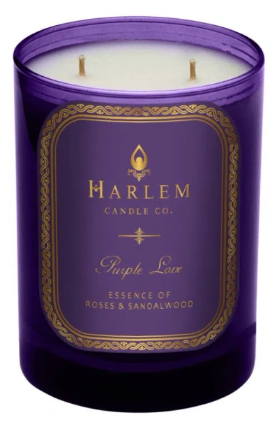 Harlem Candle Co. Purple Love Candle