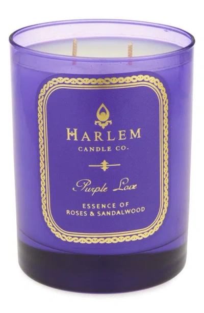 Harlem Candle Co. Purple Love Candle