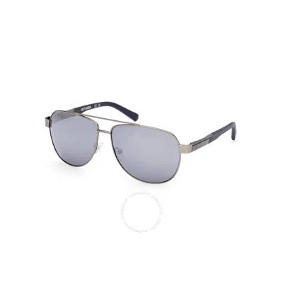 Harley Davidson Blue Mirror Navigator Men's Sunglasses Hd00021 11x 62