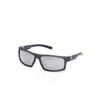 Harley Davidson Blue Mirror Rectangular Men's Sunglasses Hd00023 20x 62