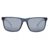 Harley Davidson Blue Mirror Square Men's Sunglasses Hd00020 85x 58 In Blue