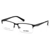 Harley Davidson Demo Rectangular Men's Eyeglasses Hd0766 001 57 In Black