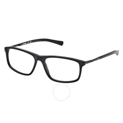 Harley Davidson Demo Rectangular Men's Eyeglasses Hd0980 002 54 In Black