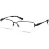 Harley Davidson Demo Rectangular Men's Eyeglasses Hd9024 002 57 In Black