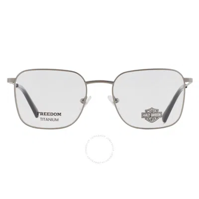 Harley Davidson Demo Square Men's Eyeglasses Hd9019 011 53 In Neutral