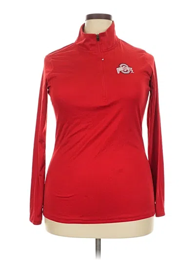 Pre-owned Harley Davidson Fleece Jacket In Red