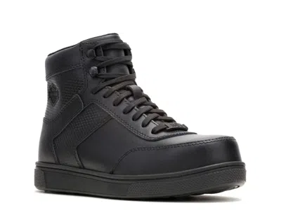 Harley-davidson Harleydavidson Grady Composite Toe Hightop Work Sneaker In Black