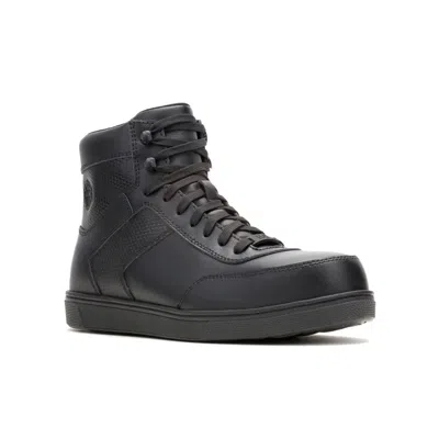 Harley Davidson Harley-davidson Grady D93925 Men's Black Composite Safety Toe Work Shoes Htat737