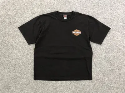 Pre-owned Harley Davidson Hd Bangkok Vintage T-shirt In Black