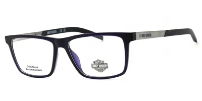Harley Davidson Hd00013 091 Men's Glasses Blue Size 53 - Free Lenses - Blue Light Block Available