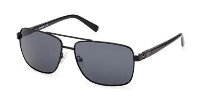 Harley Davidson Hd00018 02a Men's Sunglasses Black Size 61 In Matte Black
