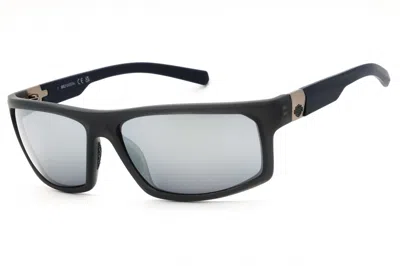 Harley Davidson Hd00023 Blue Mirror Lens Sunglasses In Gray