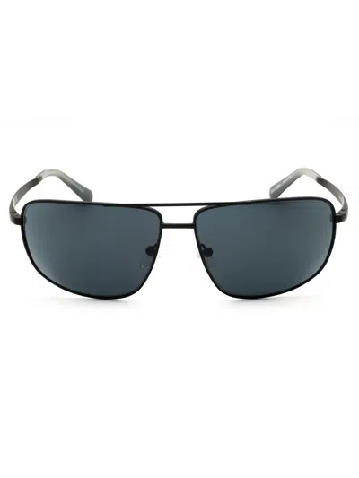 Harley Davidson Hd00025 Sunglasses In 09e - Matte Gunmetal / Solid Dark Brown