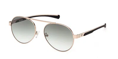 Harley Davidson Hd00032 32p Men's Sunglasses Gold Size 54 In Shiny Pale Gold