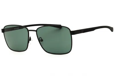 Harley Davidson Hd00033 Rectangular Metal Sunglasses In Black
