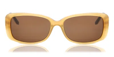 Harley Davidson Hd0302x 45e Women's Sunglasses Yellow Size 56