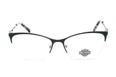 Harley Davidson Hd0561 Eyeglasses In 010 - Shiny Light Nickeltin / Clear Lens