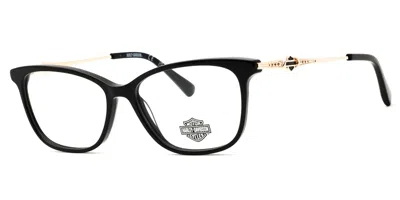 Harley Davidson Hd0564 001 Women's Glasses  Size 54 - Free Lenses - Blue Light Block Available In Black