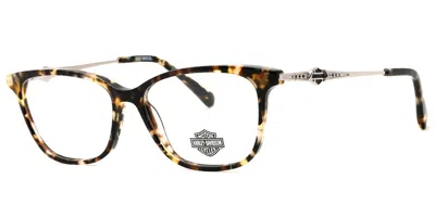 Harley Davidson Hd0564 047 Women's Glasses  Size 54 - Free Lenses - Blue Light Block Available In Brown