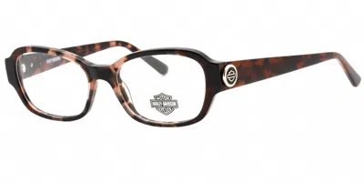Harley Davidson Hd0567 074 Women's Glasses Tortoiseshell Size 51 - Free Lenses - Blue Light Block Available