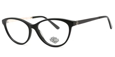 Harley Davidson Hd0570 001 Women's Glasses Black Size 53 - Free Lenses - Blue Light Block Available