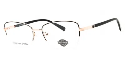 Harley Davidson Hd0576 001 Women's Glasses Black Size 55 - Free Lenses - Blue Light Block Available
