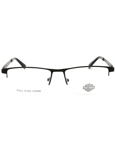 Harley Davidson Hd0787 Rectangular Men's Eyeglasses